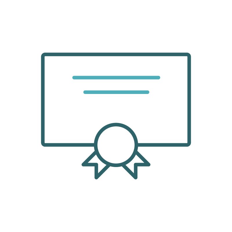 icona certificato